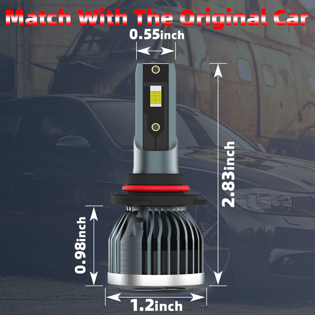 For Mercury Milan 2010-11 LED Headlight KIT Combo Bulbs High Low Fog Beam 6000k