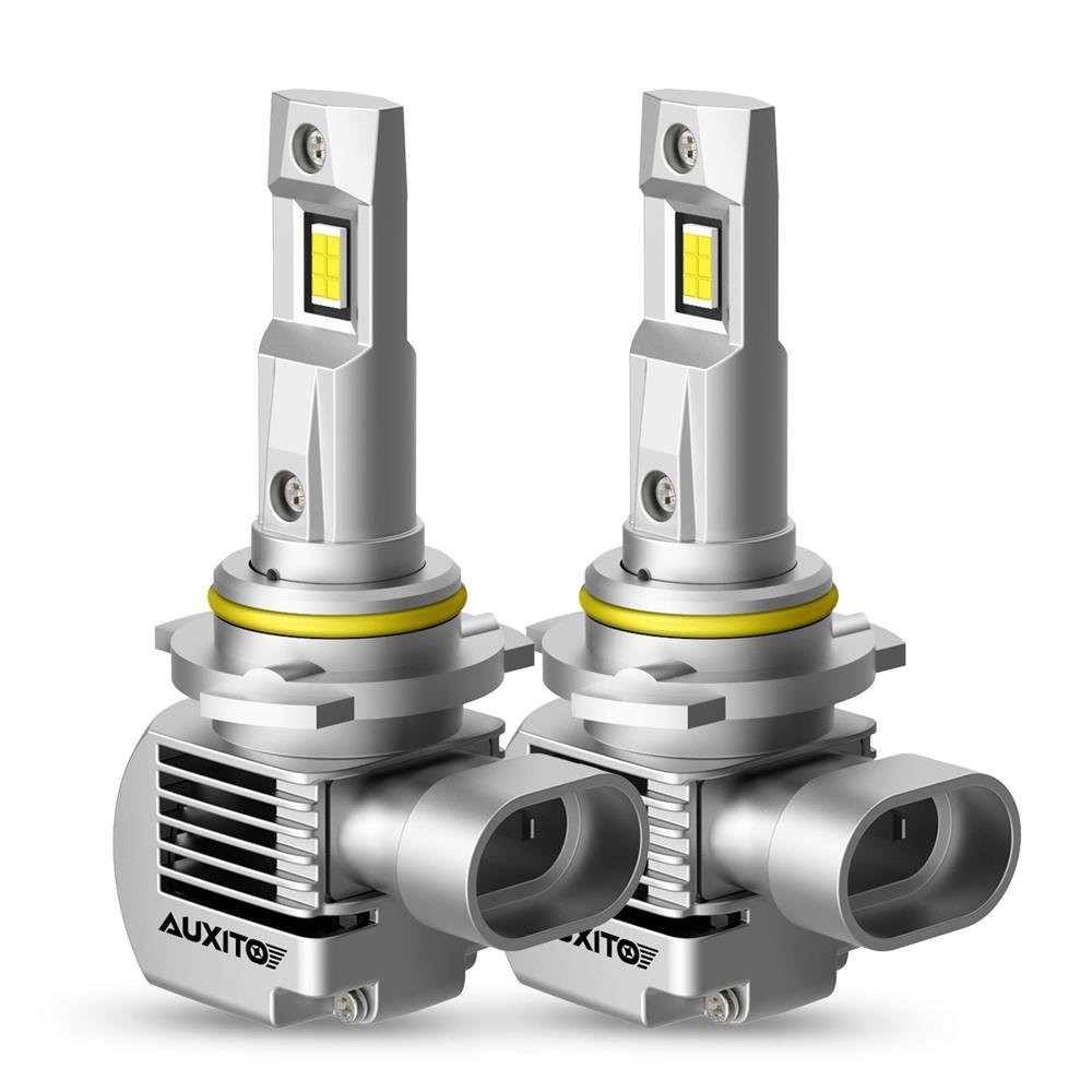 AUXITO 9005 LED Headlight Bulb High Low Beam Kit 6000K Super White Light 30000LM