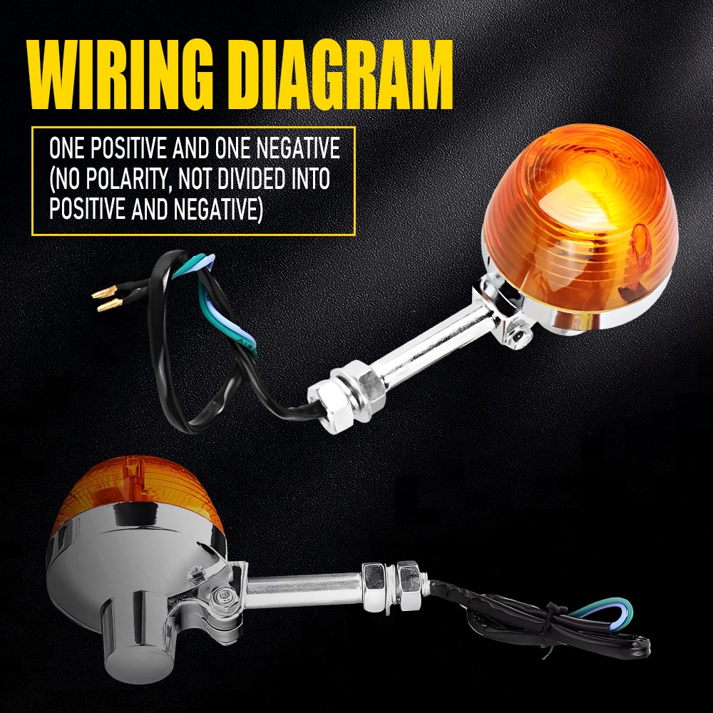 Motorcycle Turn Signal Light For Yamaha Bolt XVS950 V Star 250 650 Tourer 4-20X