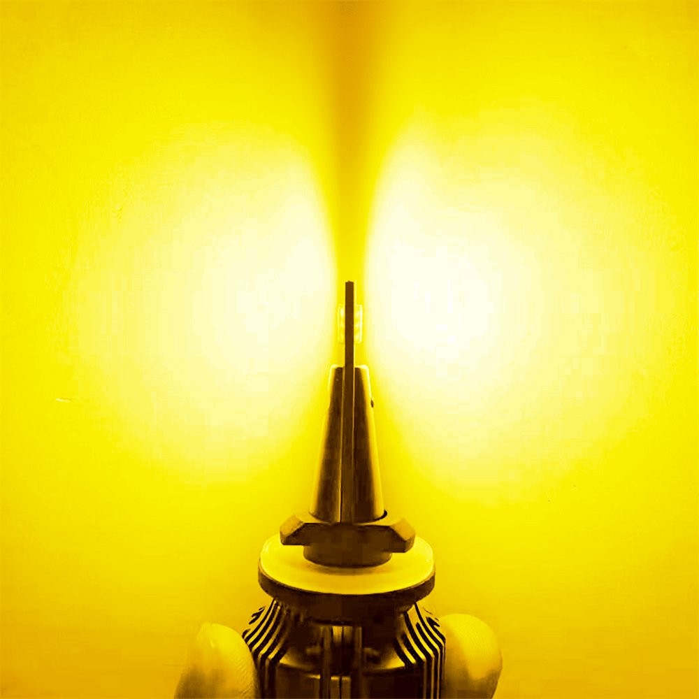Upgarde Golden Yellow 880 881 899 LED Bulb For Fog Light Driving 3000K 28W Lamp