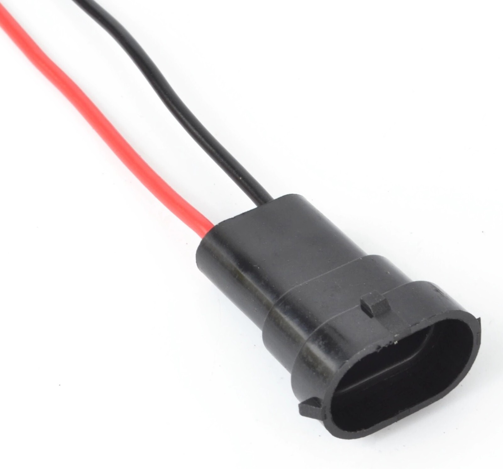 Conversion Wire H11 to H1 Two Harness Head Light High Beam Adapter Socket Plug