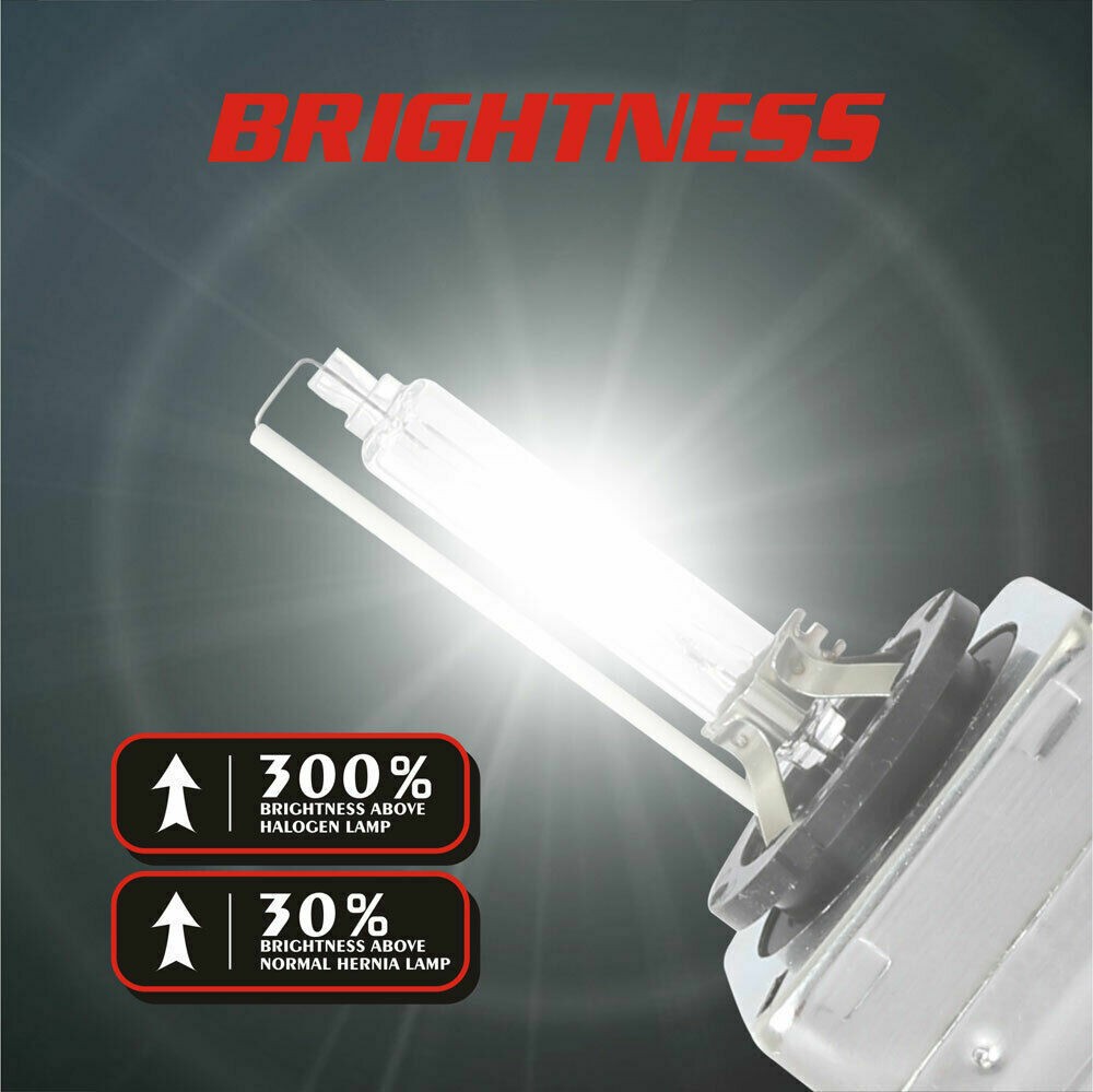 Cold White D1S Xenon Bulb 6000K For Audi S4 2004-2008 Headlight High or Low Beam