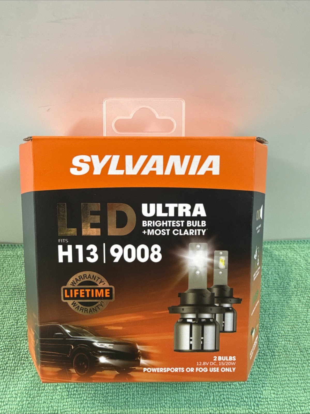 BRAND NEW SYLVANIA H13 /9008 Ultra LED 2 Bulbs H13LEDHP.BX2 6000K