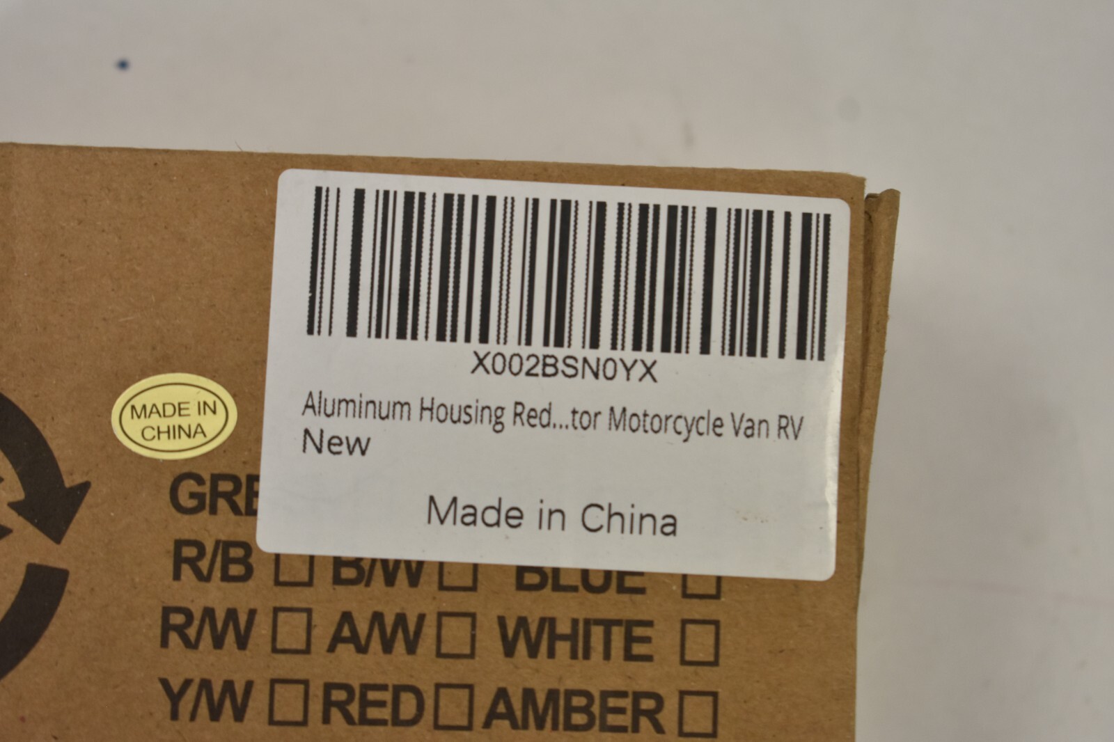 Aluminum Housing Red Amber LED Trailer Clearance & Side Marker Lights Lighting