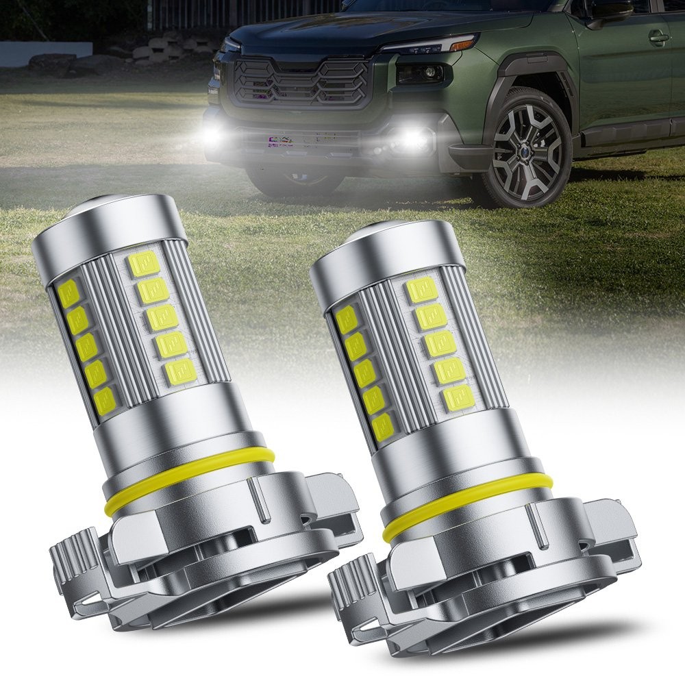 2-20X AUXITO H16 5202 5201 Super Bright LED Fog Driving Light Bulbs White 4000LM