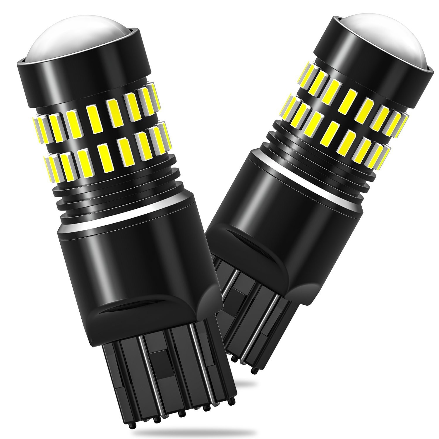 2X AUXITO 7443 7440 LED Back Reverse up Tail Signal Light Stop Light Bulb CANBUS