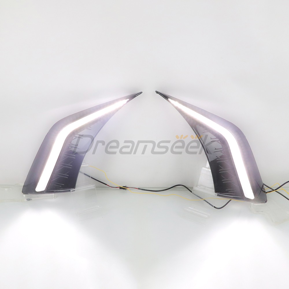 LED Daytime Running Light DRL Fog Day Driving Lamp For Lexus ES350 ES300h 2019+