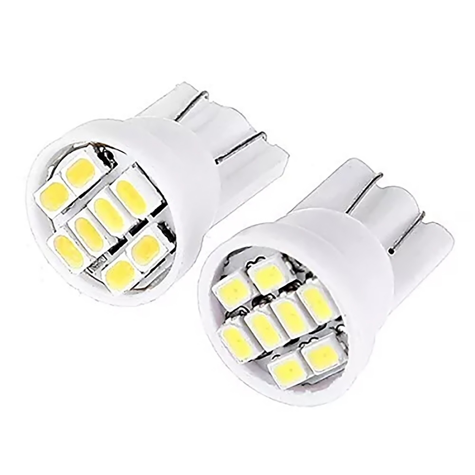 10x 8 SMD White LED Bulb Reading Light license Plate Light Door Edge Light New