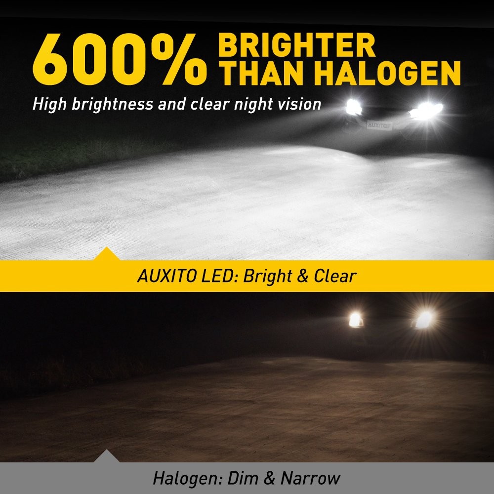 9007 LED Headlight Bulb Conversion Kit Hi Low Beam Combo 30000LM 5Years Warranty