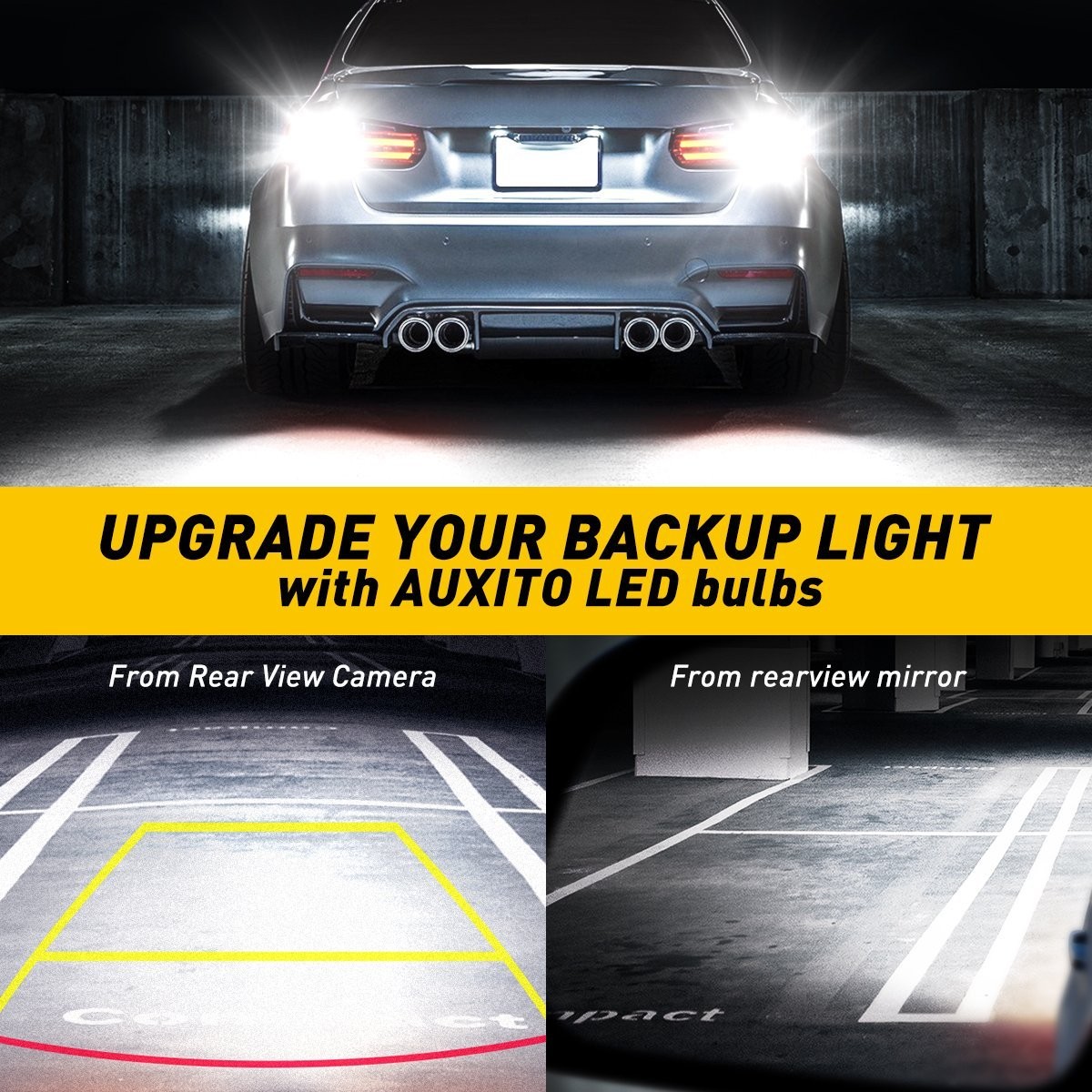 LED Backup Reverse Lights Bulbs White 921 912 2835 916 922 T15 6500K Xenon White