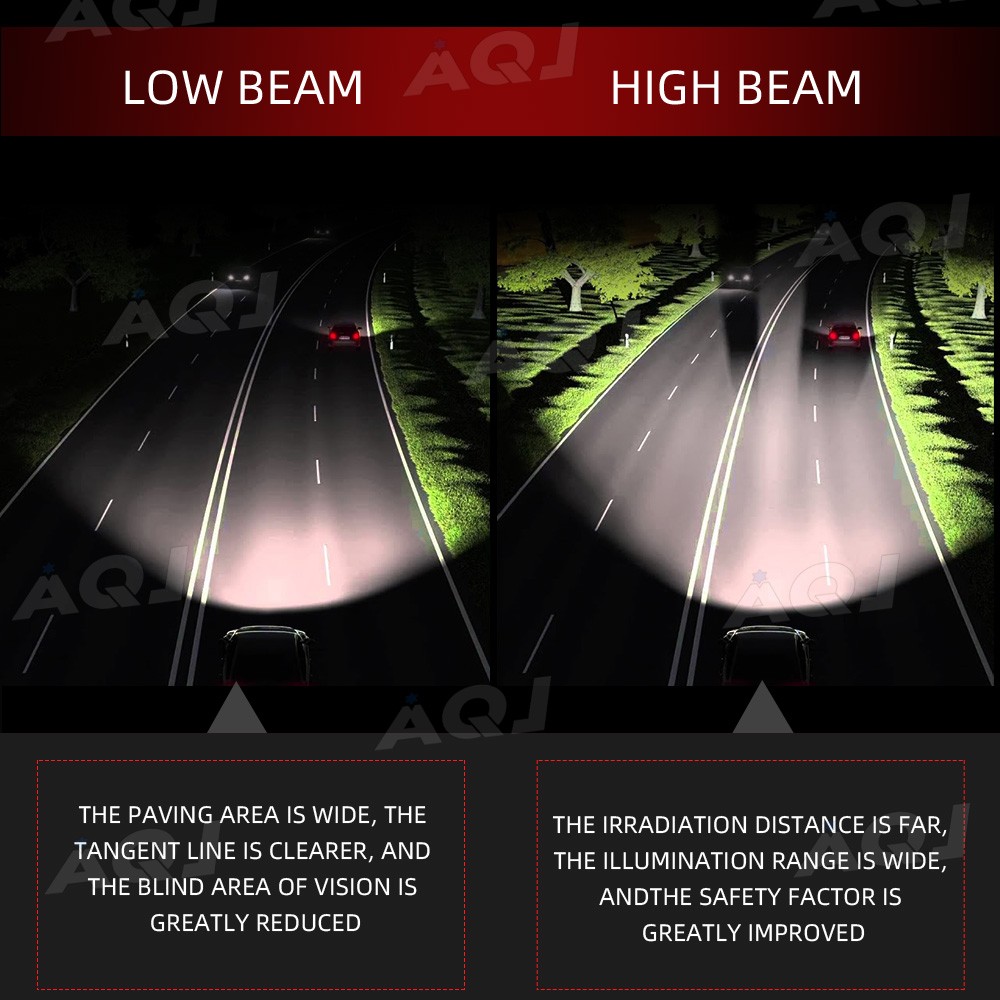 H1 6000K Super Bright White 60000LM CSP LED Headlight Bulb Kit High Low Beam DRL