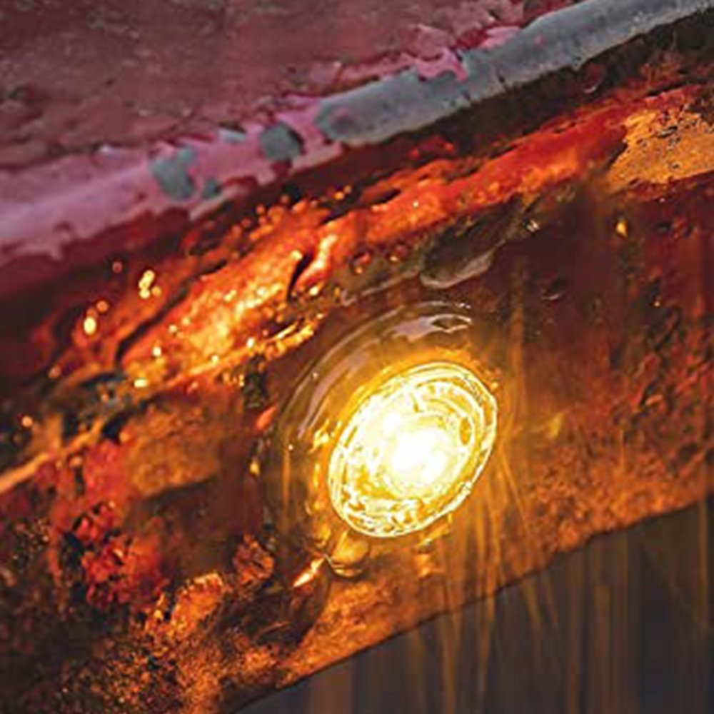 LED 10x Amber Marker Clearance Sealed Light Side for Truck Lorry Trailer 12V Bus