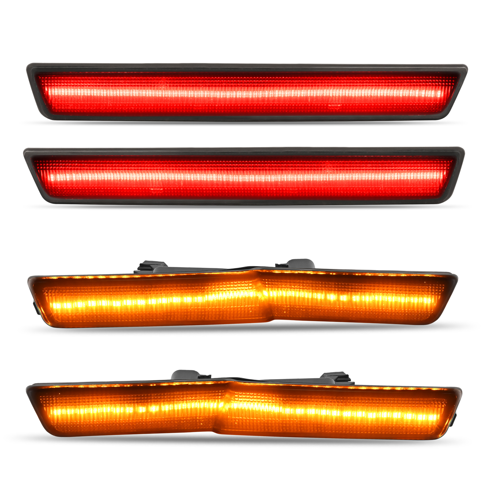 For Dodge Challenger SRT Hellcat Widebody 2018-2022 LED Bumper Side Marker Light