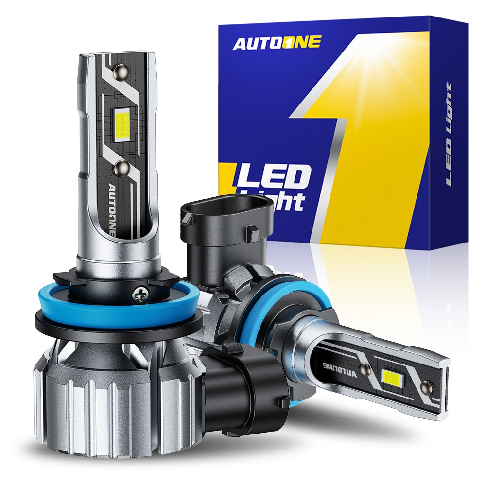 H9 H11 LED Headlight KIT Bulb 6500K Hi&Low Beam Super Bright White H8 FOG Lamps