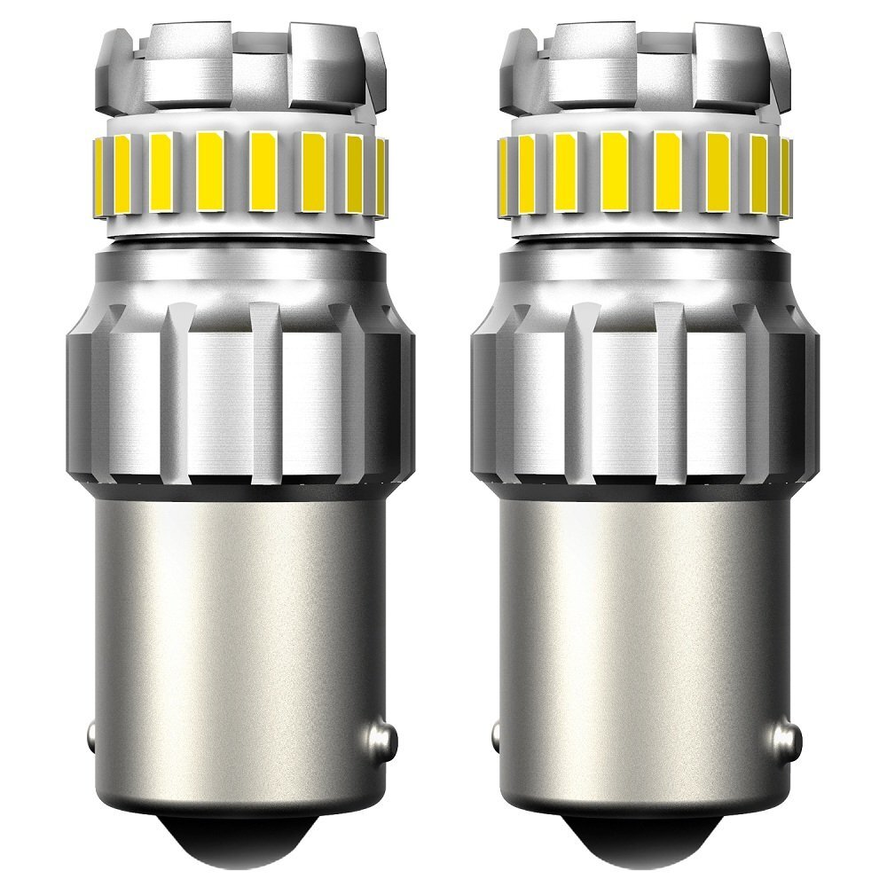 2/4X AUXITO7506 LED 1156 Ba15s P21W 100W WHITE Backup Reverse Light Bulb 2400LM