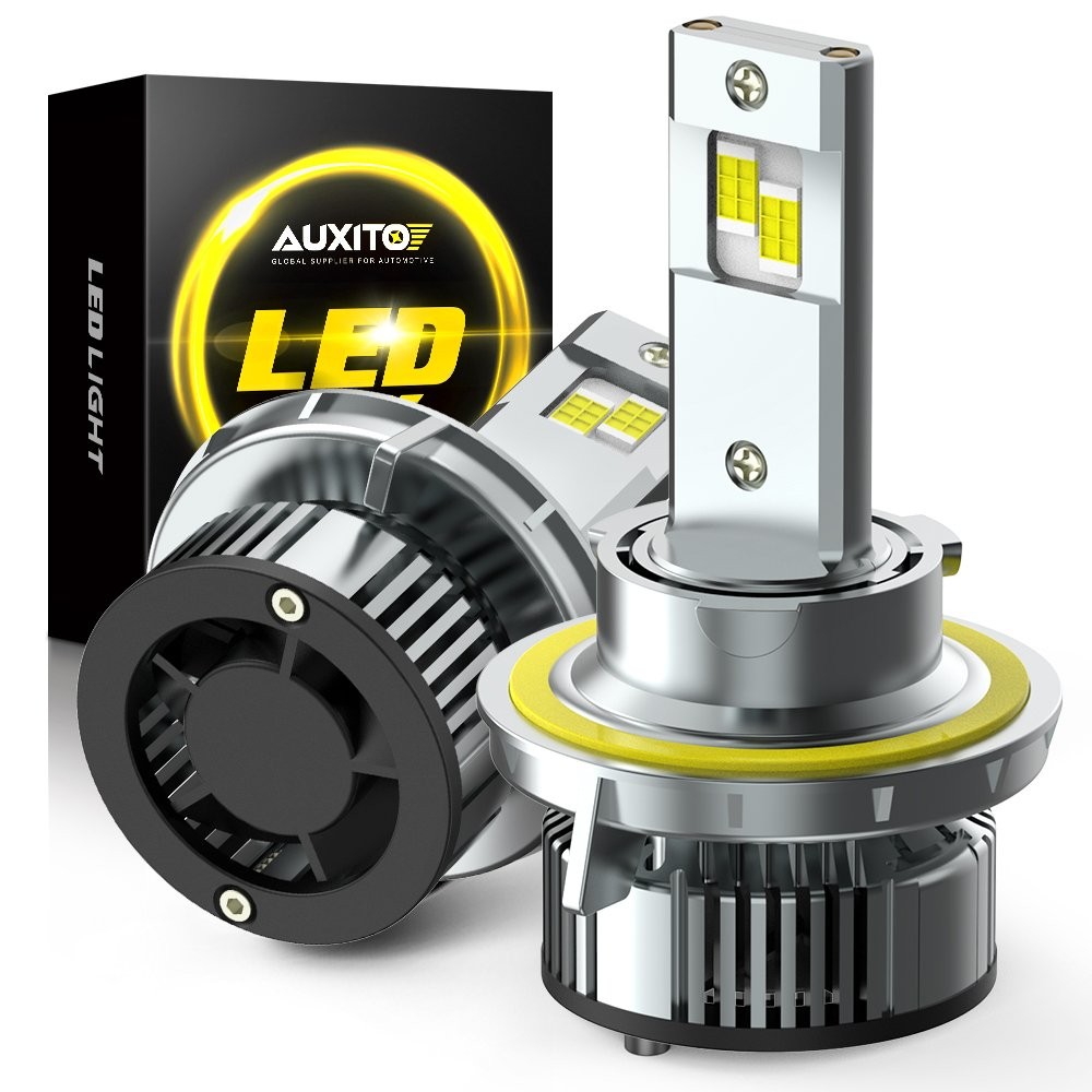 2-20X AUXITO 9008 H13 LED Headlight Bulb Hi Low Beam 6500K White Lamp Canbus Y19
