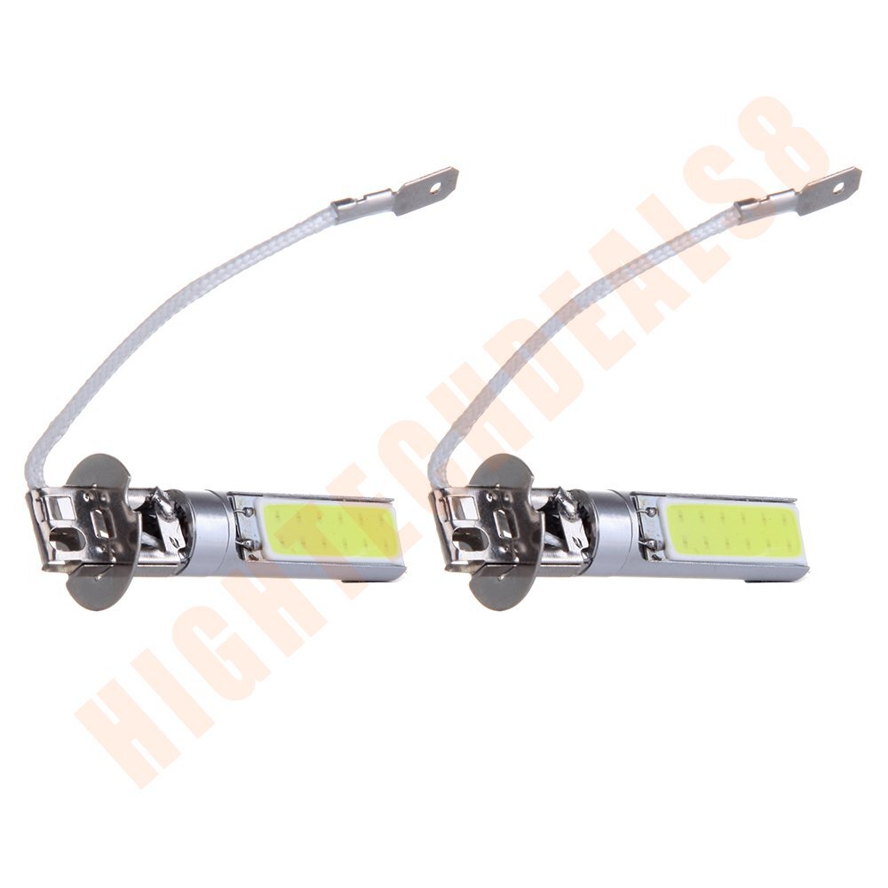 Bright For H3 LED Fog Light 24 SMD Car Bulb 6000K 24SMD Pure White Lamp