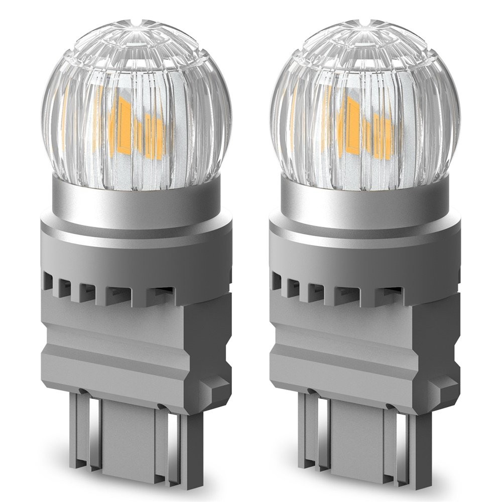 AUXITO 3157 3156 Amber Yellow LED Signal Turn Parking Bulbs Light Error Free HUS