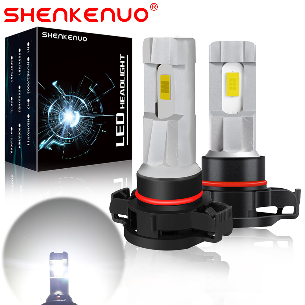 For 2007-2013 GMC Sierra 1500 2500 H16/5202 CSP LED Fog/Driving Lights White 2PC