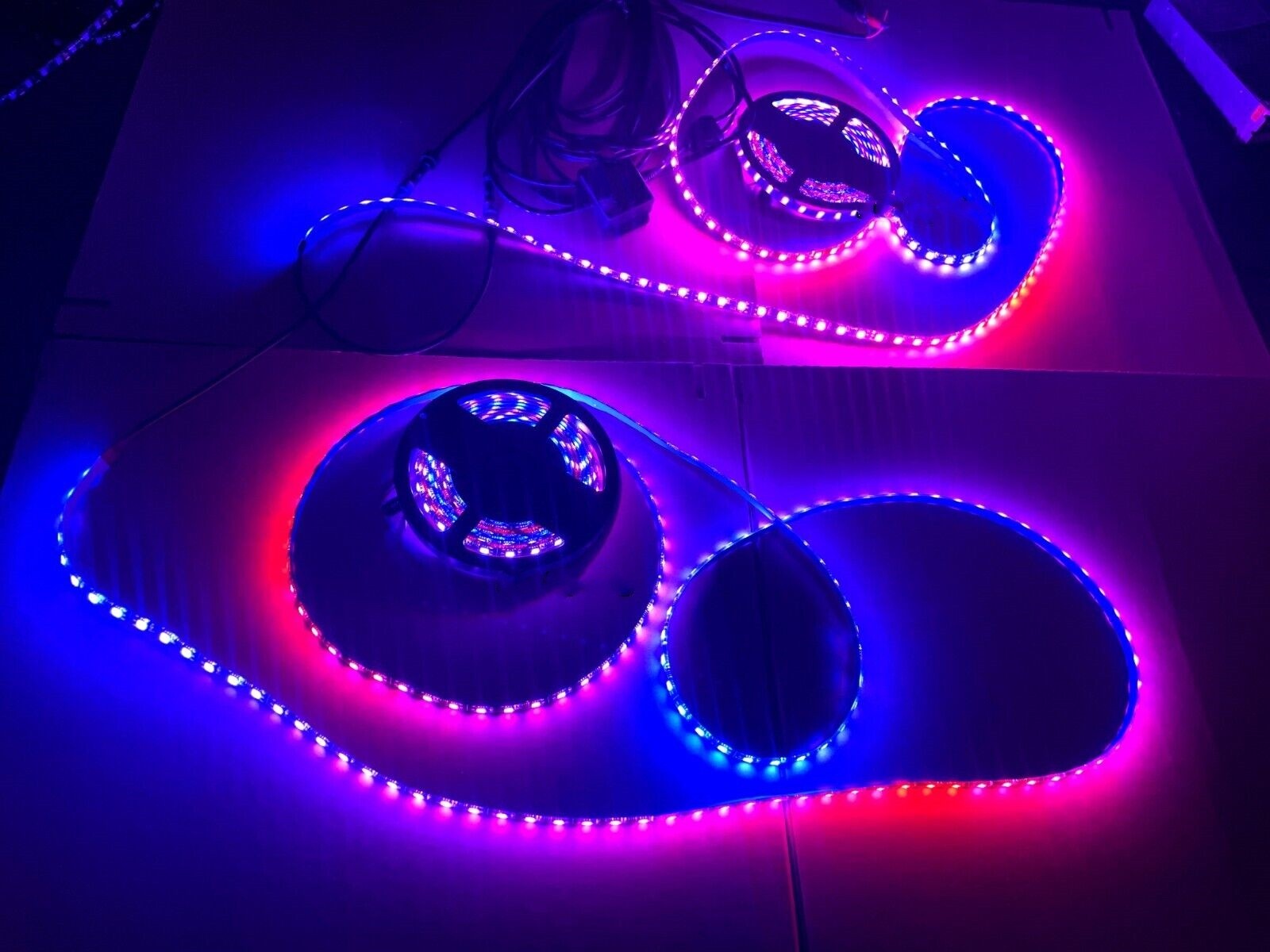 Full Tinted / Clear IP65 CHASING Dynamic Light Strips for Slingshot Motorcycle