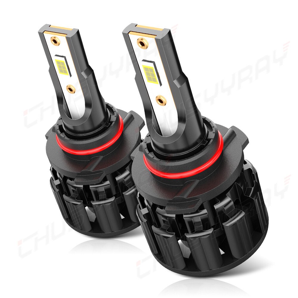 fit Chevrolet Volt 2011-2015 6000K 2X 9012 LED Headlight Bulbs High/Low Beam Set