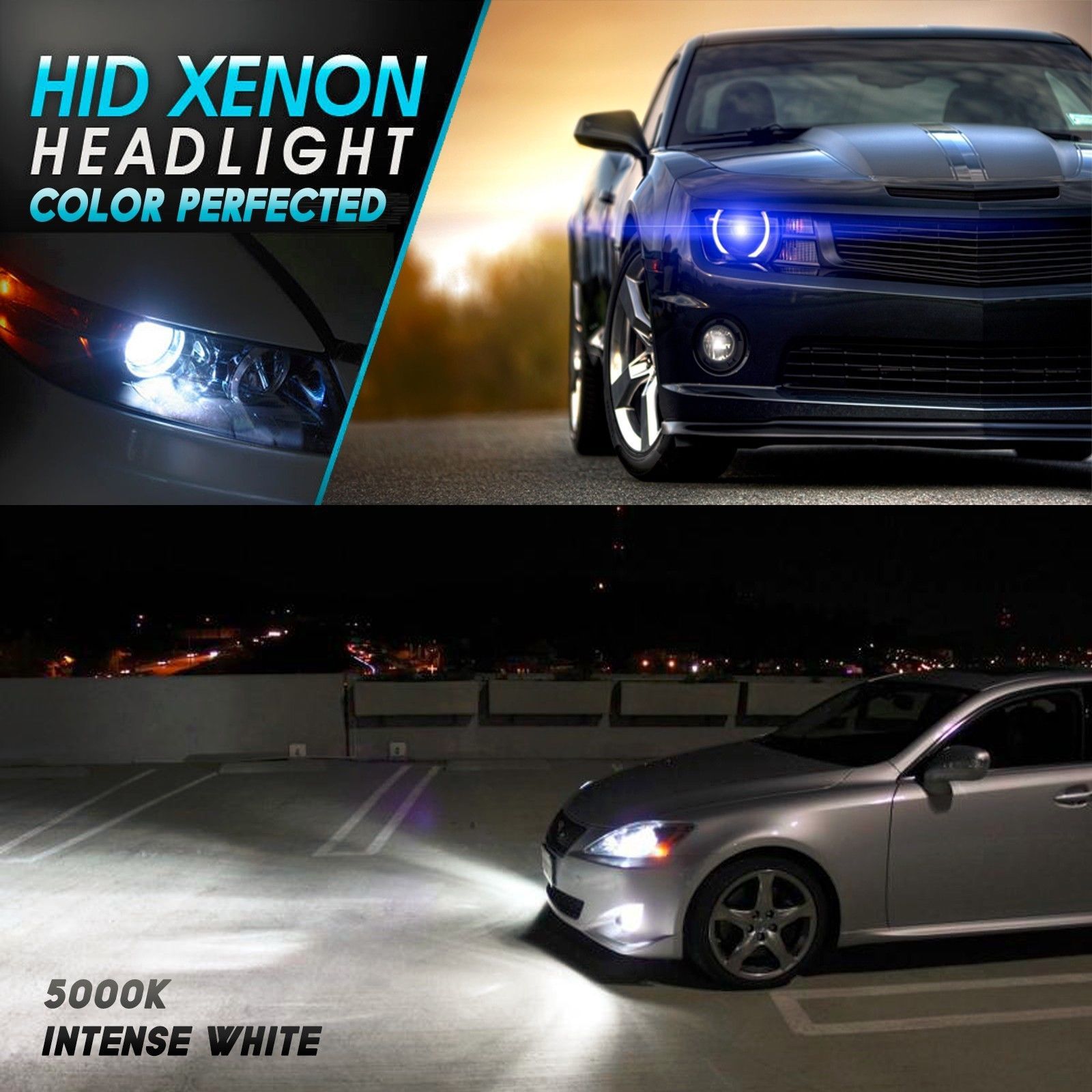 Xentec 55W HID Conversion Kit Xenon Light H1 H3 H8 H9 H10 H11 9006 5202 H16 9012