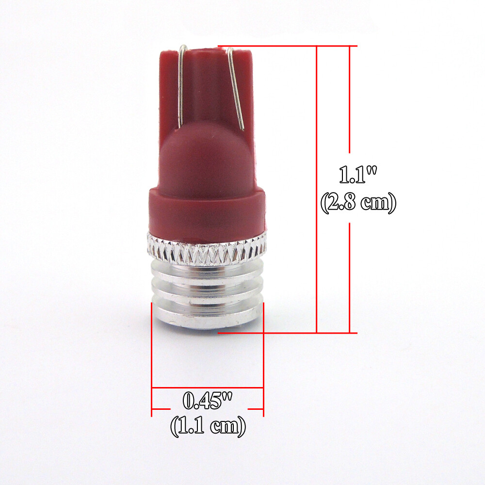 2 Brilliant Red LED Lights Fit for 2013-2015 Honda Accord Headlight Strip Bulbs
