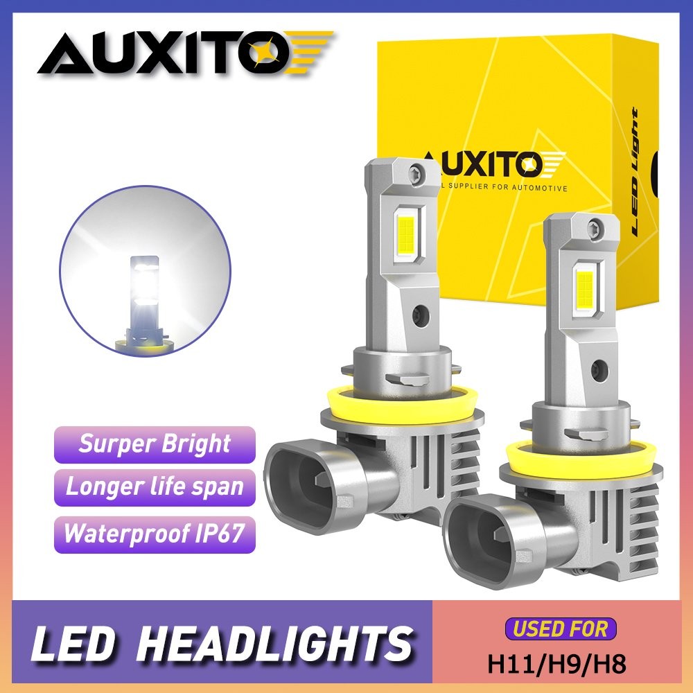 H11 H8 H9 LED Headlight Bulbs Kit White HIGH/LOW BEAM For Honda Toyota Nissan US