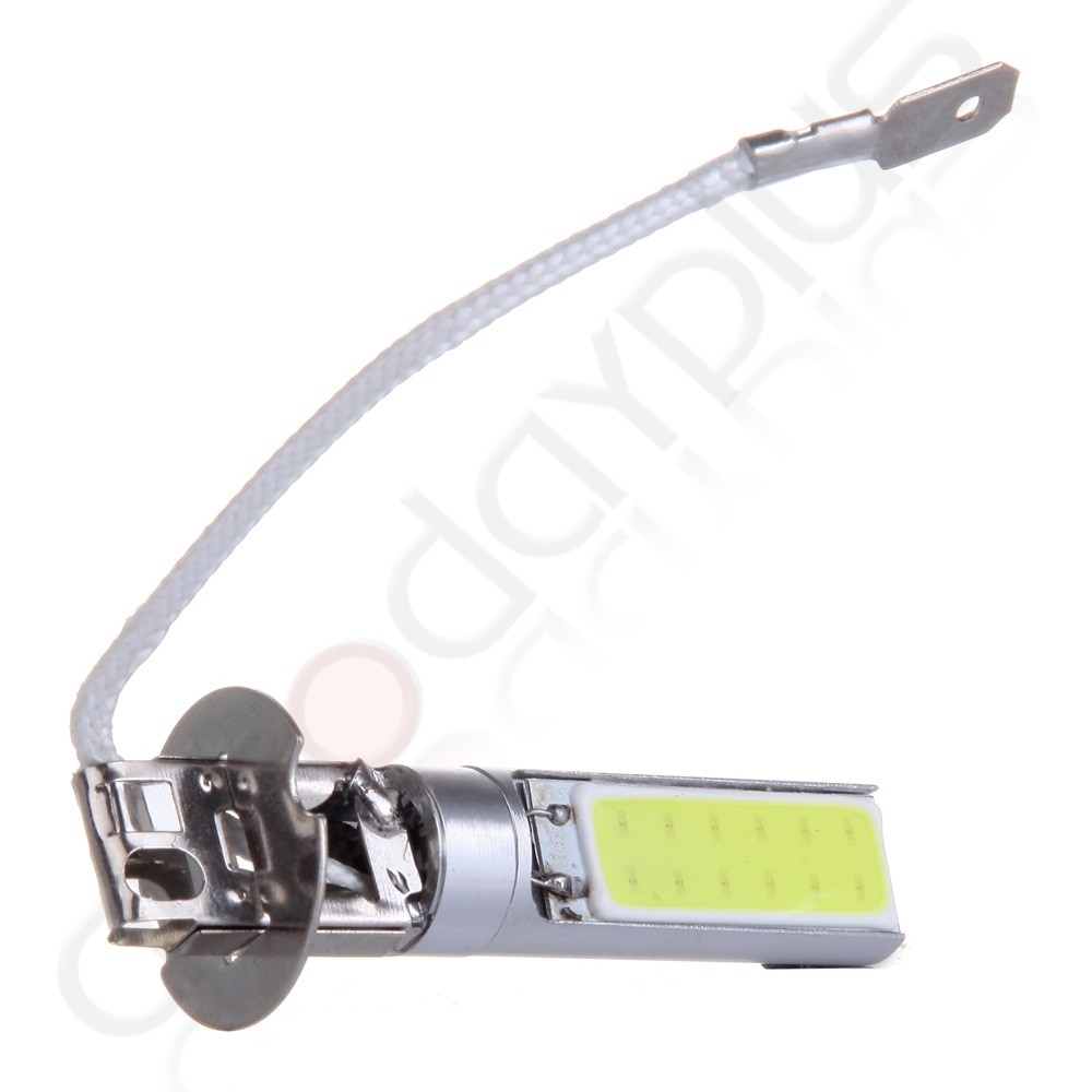 1X BRIGHT H3 60W LED XENON PURE WHITE FOG LIGHT SMD CAR BULB 6000K HID