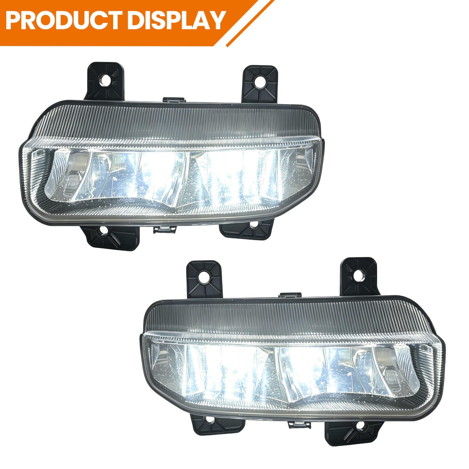Fog Lights Driving Lamps w/ Switch For 2025-2026 Ram 1500 LED Bumper Left+Right