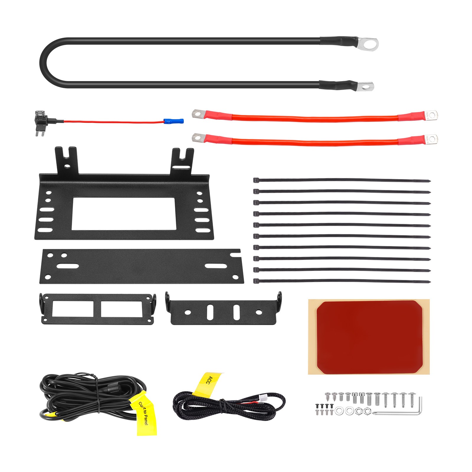 Touch Switch Panel RGB For Truck SUV UTV ATV Boat 6 Gang 60A Aluminum Housing