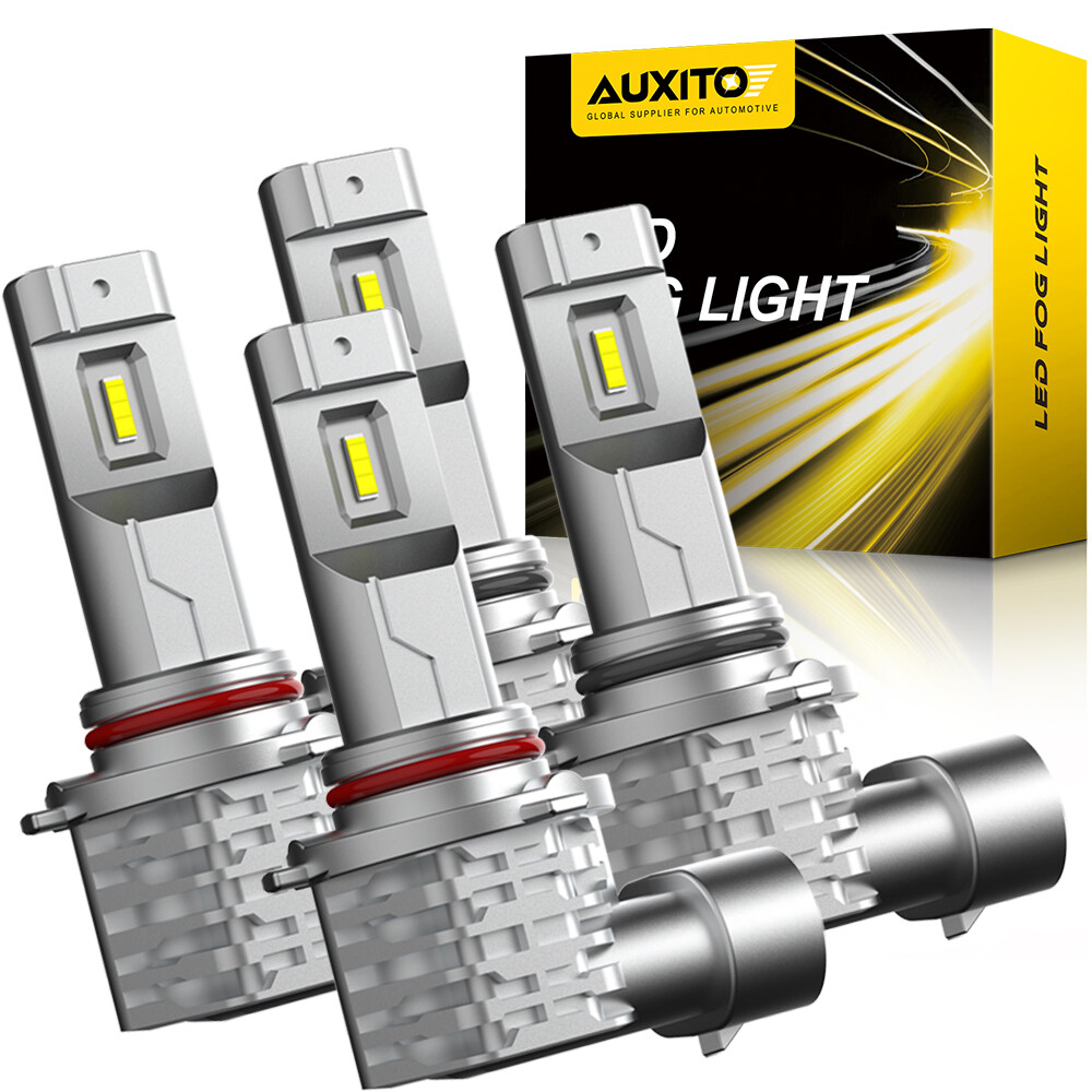 Auxito 9005+9006 Combo LED Headlight 400W 720000LM High/Low Beam 6500K Bulbs Kit