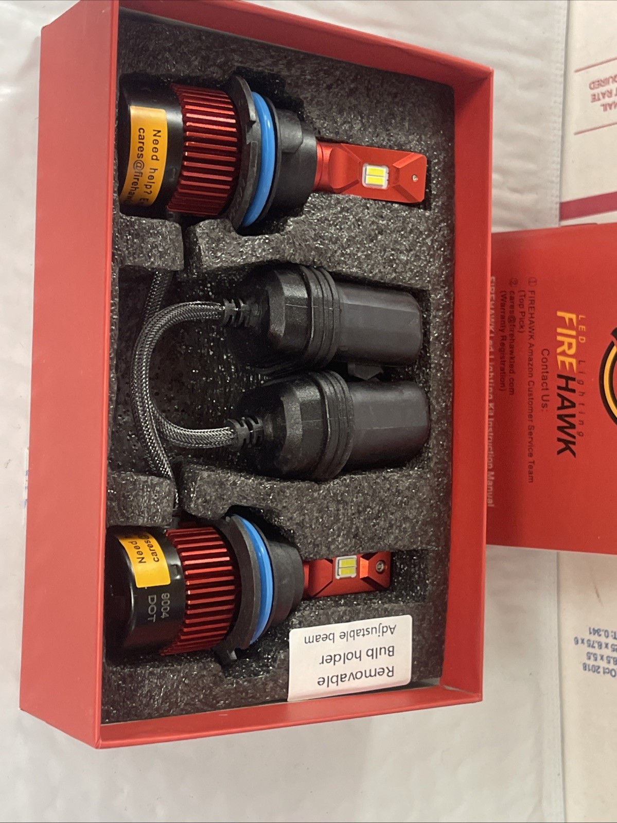 2 PK FIREHAWK LED LIGHTING TE-V49-9004 Brand New