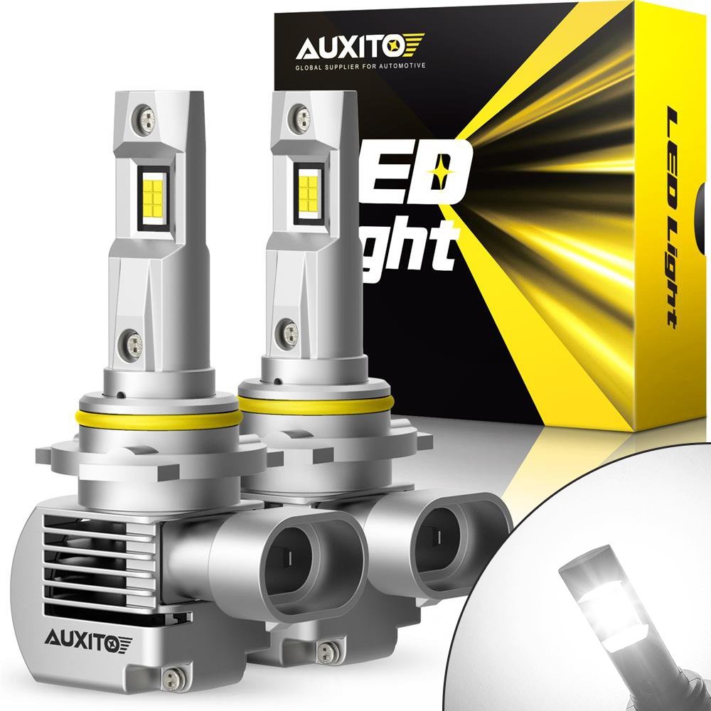 AUXITO 9005 LED Headlight KIT Combo Bulbs 6000K High Low Beam Super Bright White