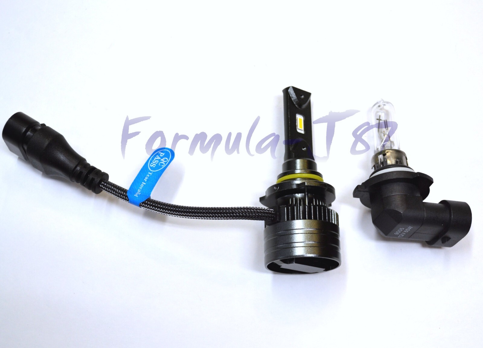 LED Kit G8 100W 9012 HIR2 5000K White Two Bulbs Headlight Dual Beam Upgrade Lamp