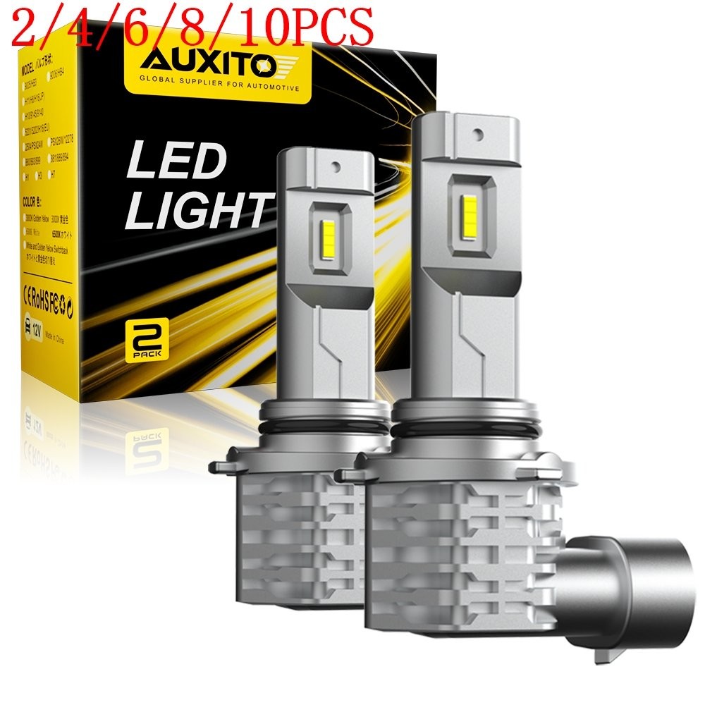 AUXITO 9006 LED Headlight Low Beam Bulbs Conversion Kit Wireless White 2/4/6/10x