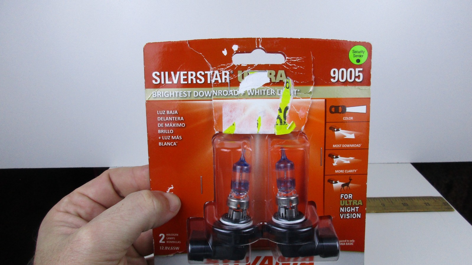 Sylvania 9005 SilverStar ULTRA Halogen Headlight Bulb 2 Pack New Other