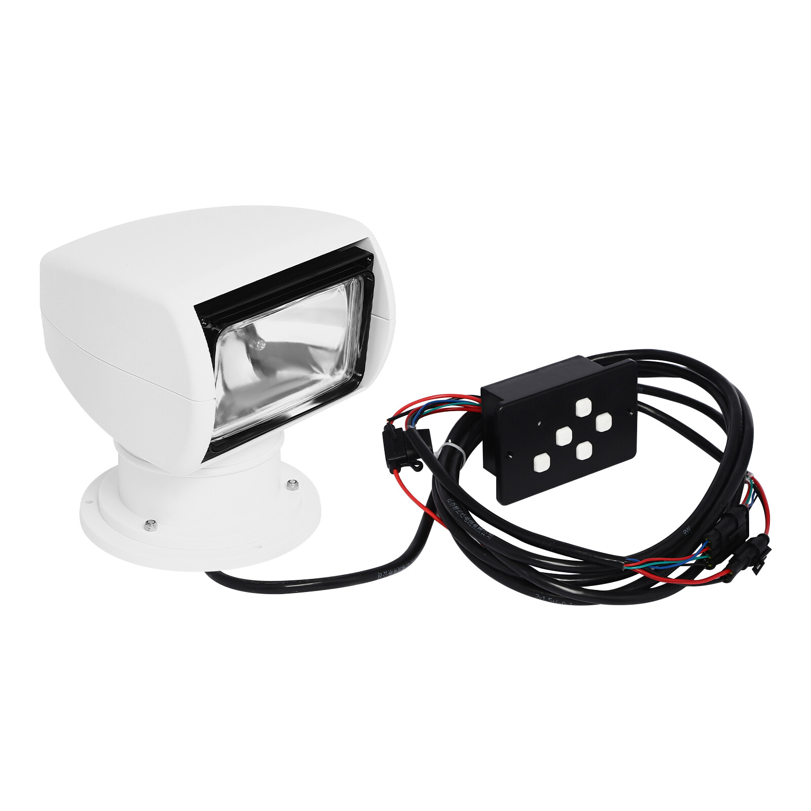 360° Marine Boat Spotlight Searchlight Truck Car Spot Light Remote Control 100W