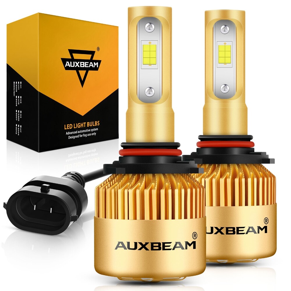 AUXBEAM HB3 9005 6000K LED Headlight Bulbs High Beam For Honda Civic 2004-2023