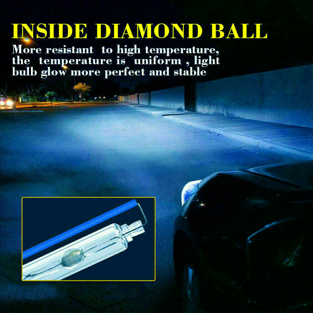 Set(2) D1C/D1R/D1S 8000K diamond Blue Xenon Headlight OEM Replacement Bulbs