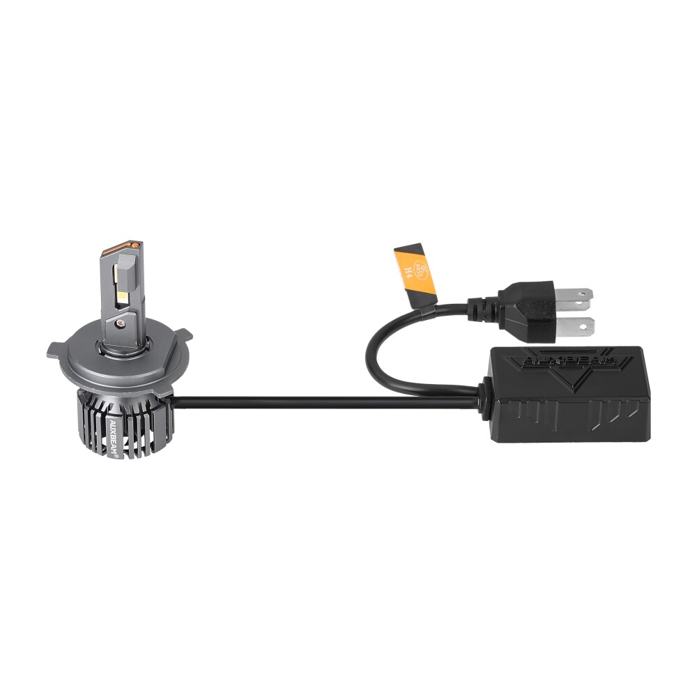 Auxbeam High Low Beam 9003 H4 HB2 LED Headlight Bulbs 25000LM 6500K White CANBUS