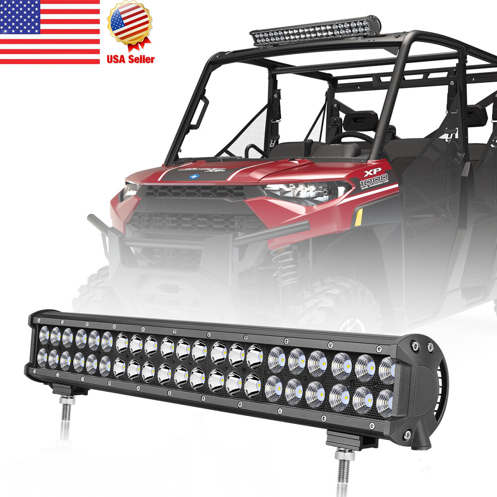Offroad 20″ LED Lower Bumper Work Light Bar Spot Flood Driving UTV For Ford F150