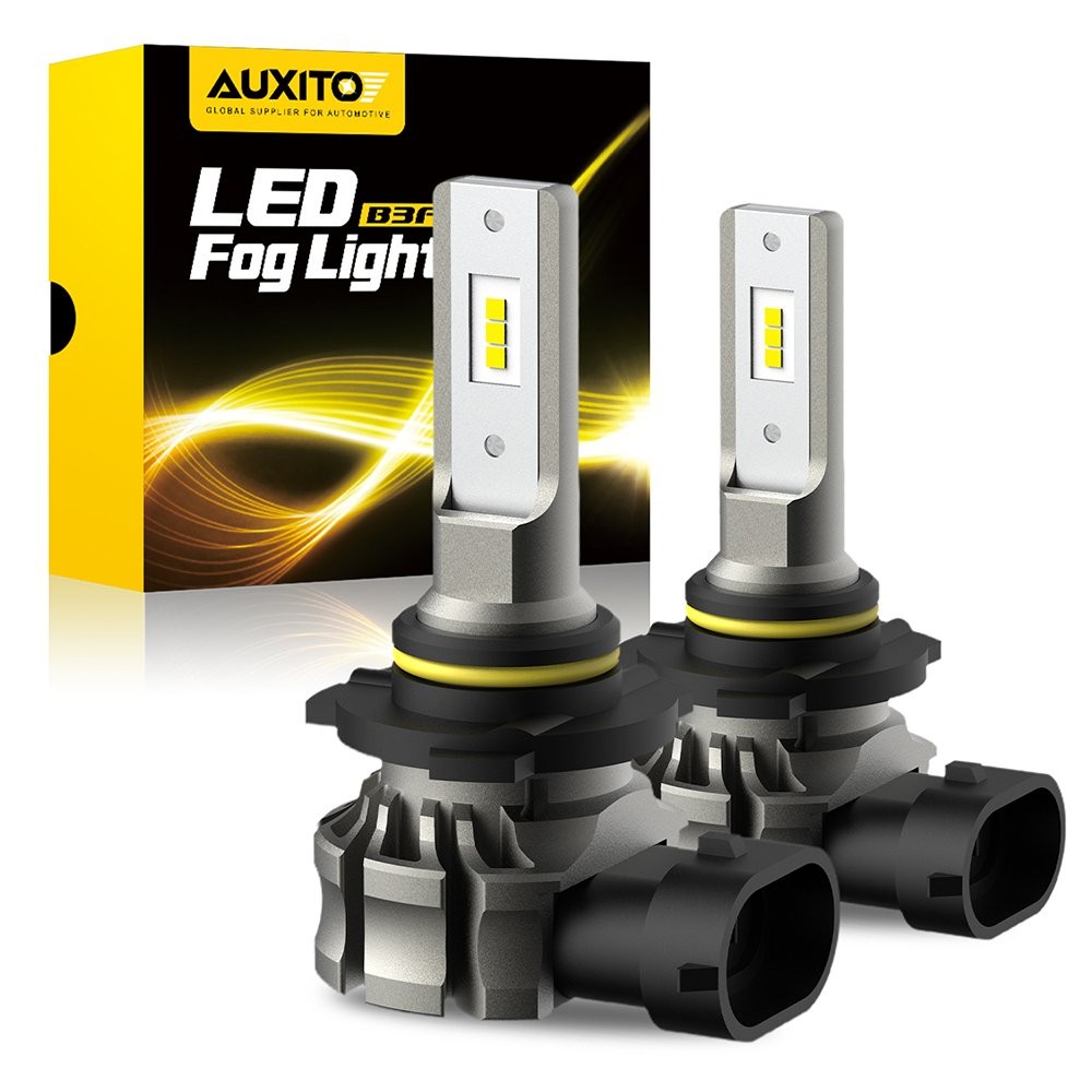 White 6500K LED H10 9145 9040 Fog Light Daytime Bulbs Running Light DRL 2400LM
