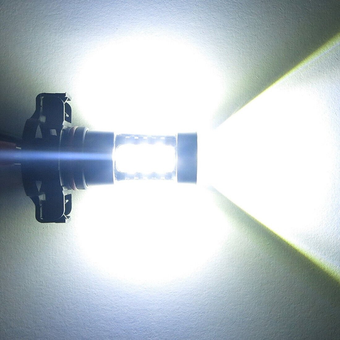 Lamp LED H16 5202 Fog DRL Light Super Bulb Bright 6000LM Amber Yellow 2/10x