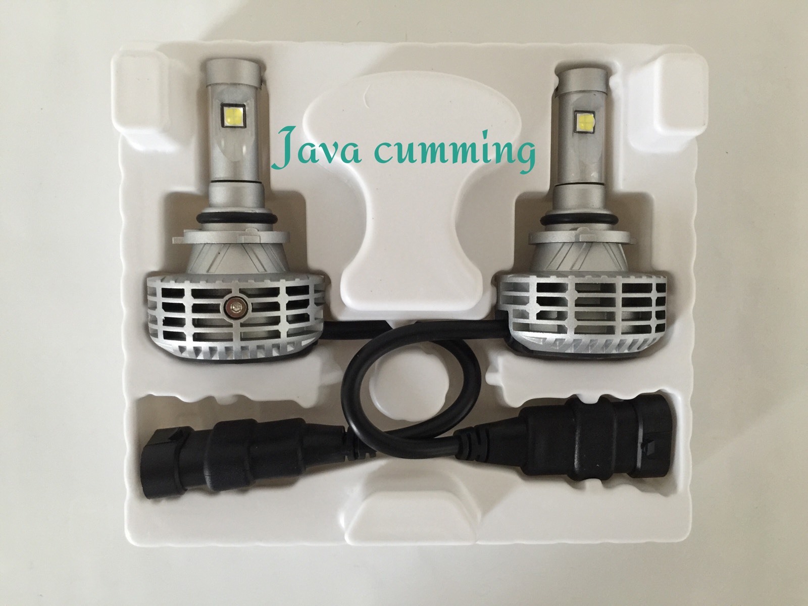 2024 US CREE 6000Lm & 44W/set LED Headlight Kit, 9006/HB4, DIY 6000K/8000K/3000K