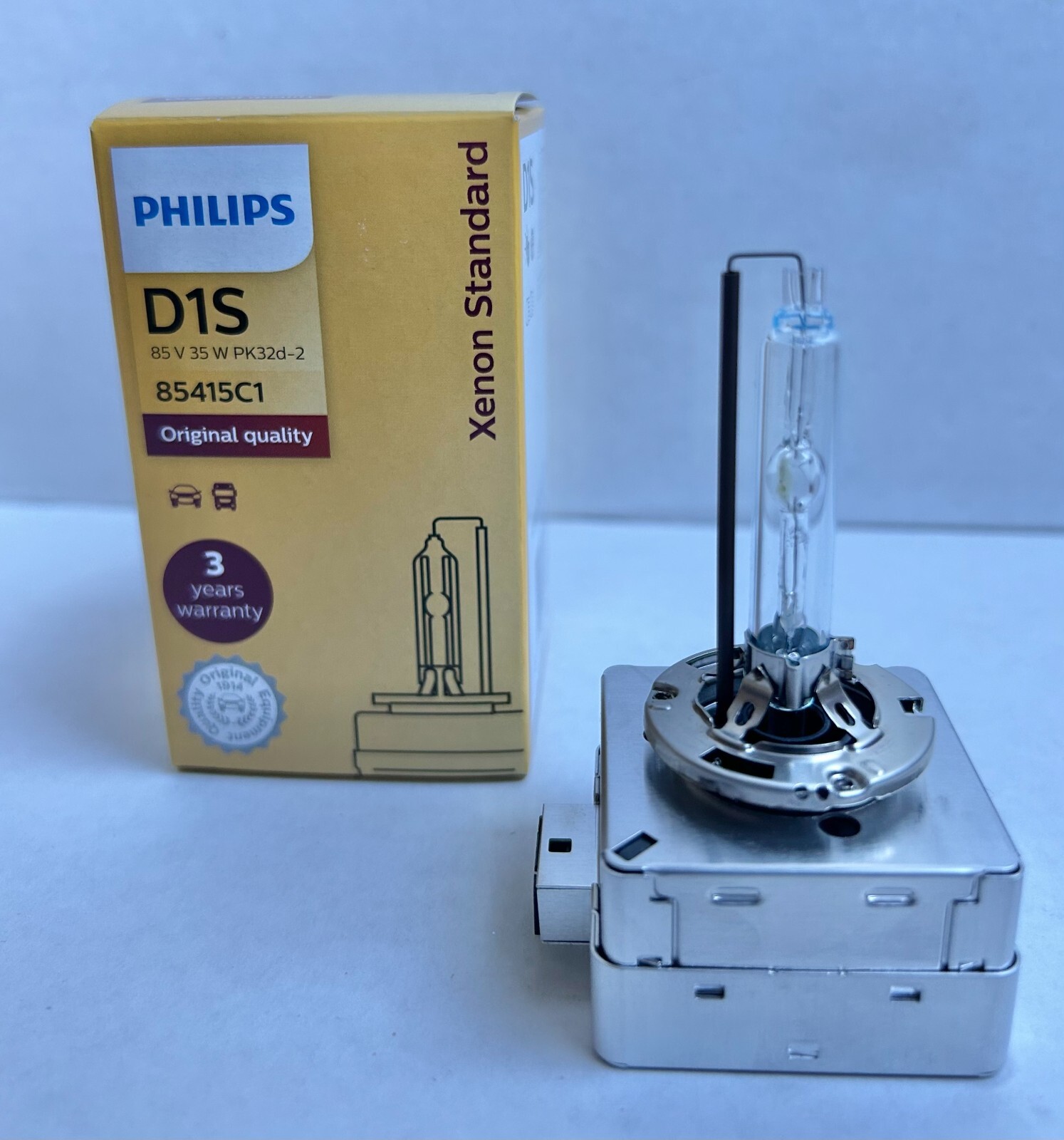 New OEM Philips XenStart D1S Xenon Headlight HID 4300k Light Bulb 9285 148 294