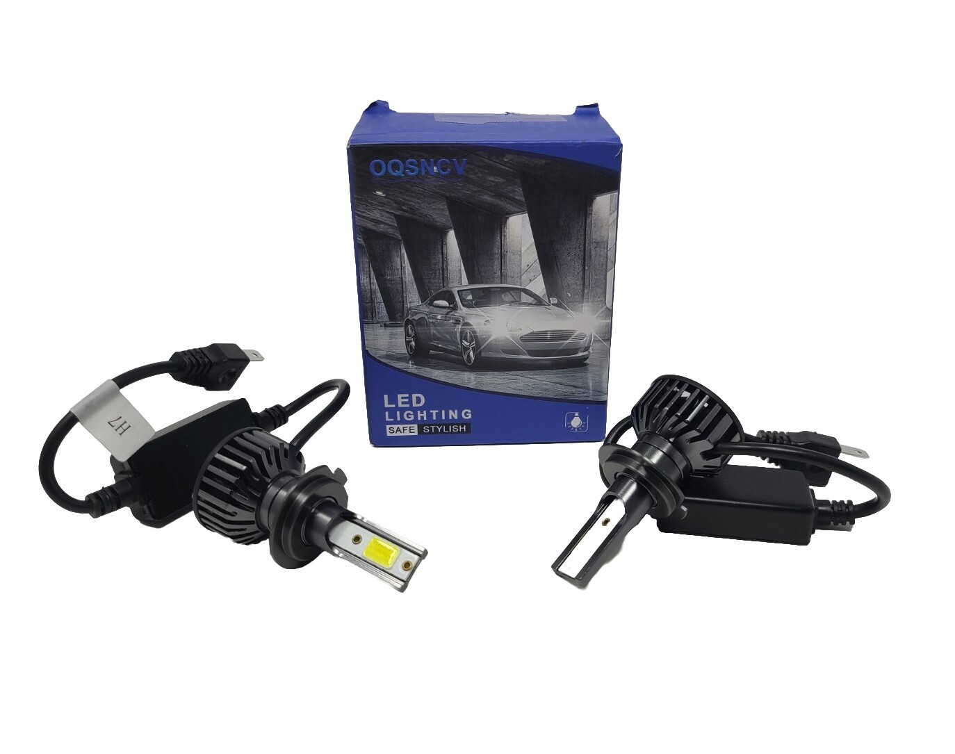 Set Of 2 H7 Car HID LE Headlight Bulb Ballast Connectors