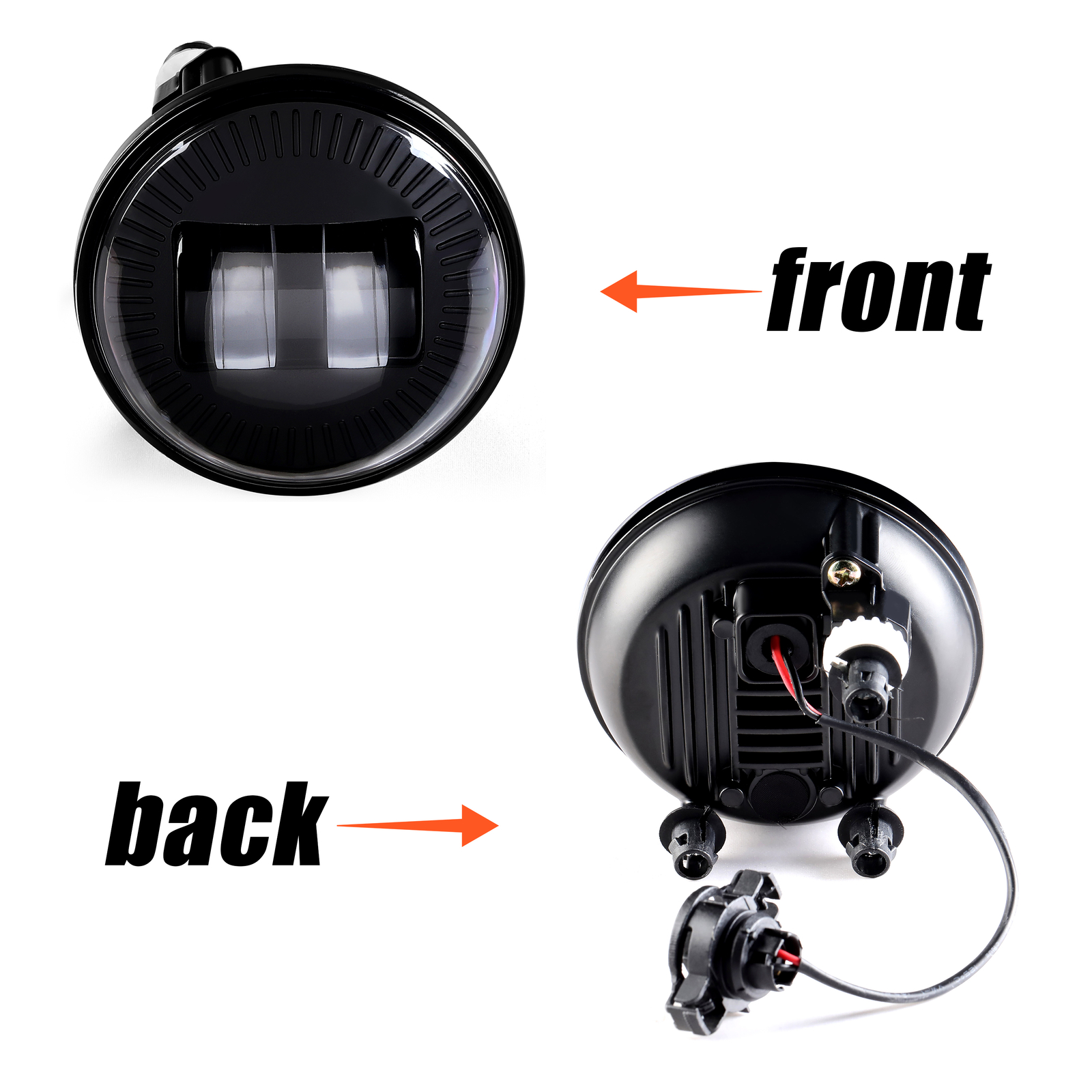 For Chevy Avalanche Suburban Tahoe GMC Yukon Acadia 07-14 LED Fog Lights Lamps