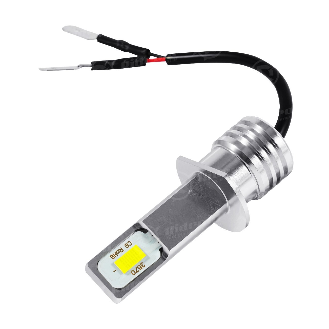 H1 LED Headlight Super Bright Bulb Kit 3000K Yellow 330000LM High Low Beam Light