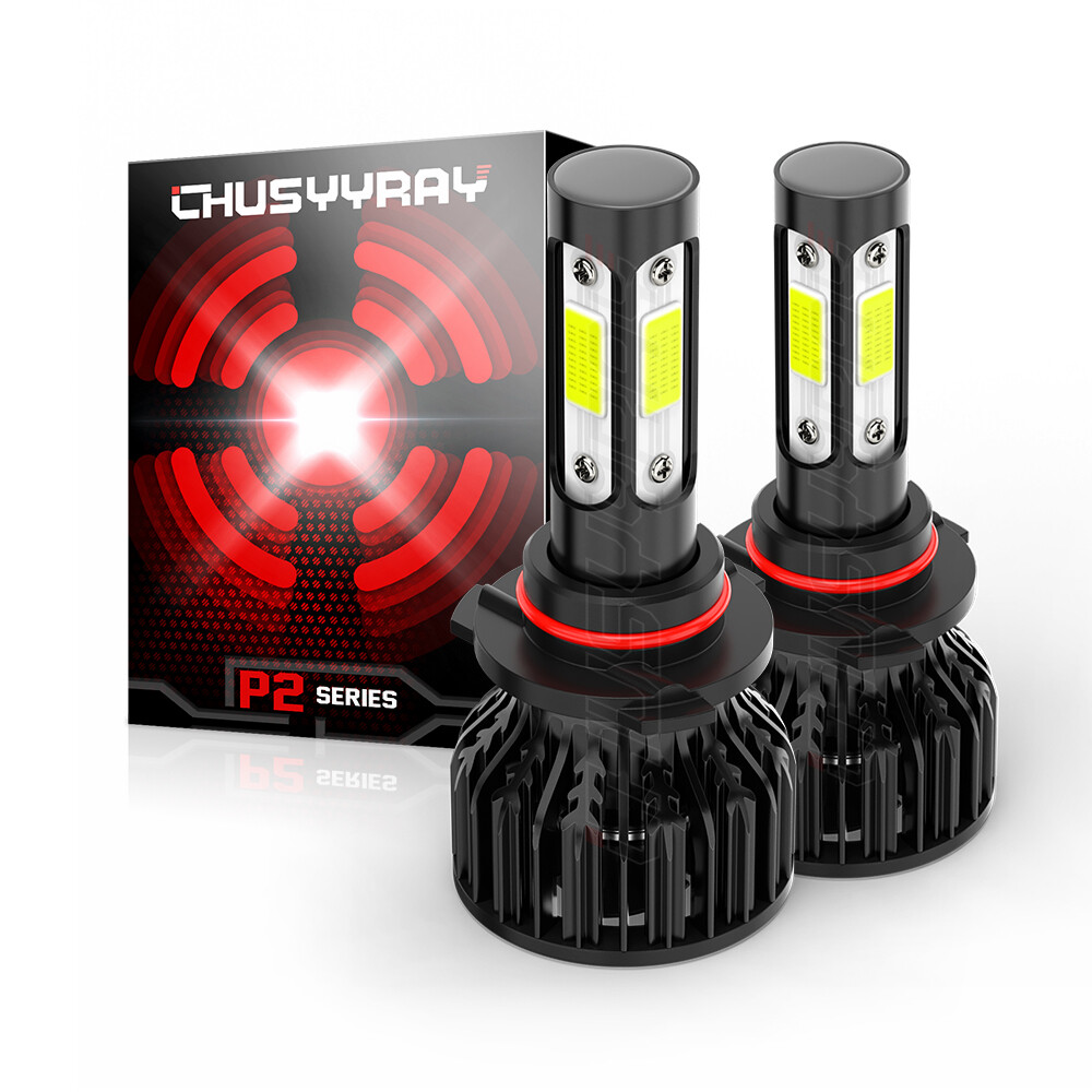 9012/HIR2 LED Bulbs 200000lm 600% Bright Headlights 6500K Cool White